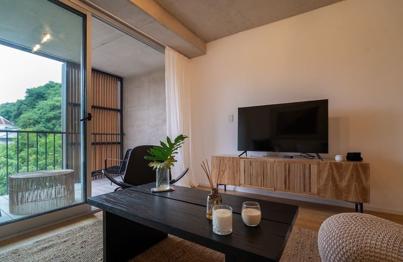 Rent of a modern 2-room apartment, Recoleta, Buenos Aires, Argentina